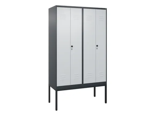 PBM-locker,HxBxD 2120x1200x500mm,4vak,vak B 300mm,draaigrendel