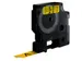Labeltape Dymo 45018 D1 S0720580 12mmx7m zwart op geel