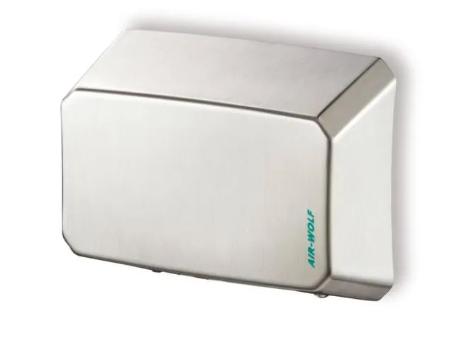 Handendroger Infraroodsensor 216x 275x 100mm 1000 Watt Rvs Mat Zwart