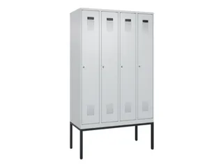 locker voor scheiding van kleding,HxBxD 2120x1200x500mm,4vak - 2