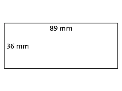 Etiket Dymo 99012 Labelprint Eurolabel 36x89mm S0722400
