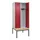 locker met bank,HxBxD 2120x800x815mm,2vak,vak B 400mm,cilinderslot