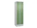 locker voor scheiding van kleding,HxBxD 1950x600x500mm,2vak