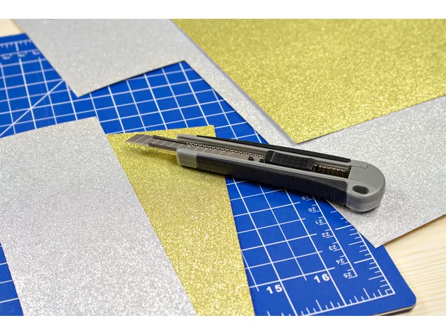 Snijmes Westcott professional 9mm met schuifsluiting grijs/zwart