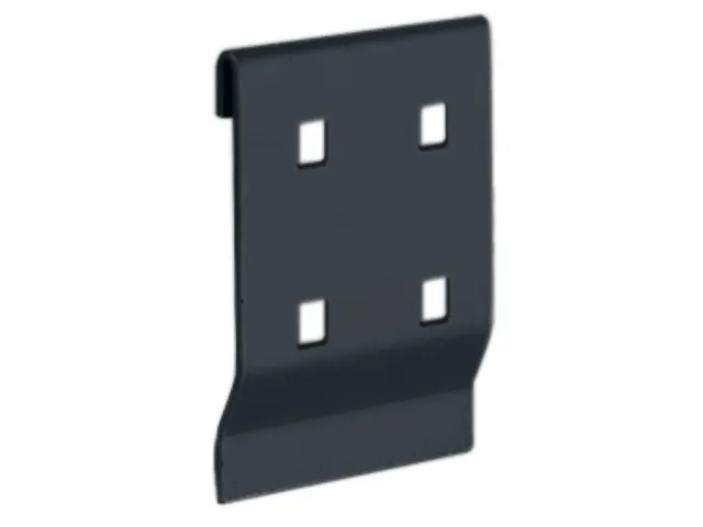 adapter,v. sleufplaat,RAL7016