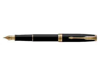 Vulpen Parker Sonnet Matte black lacquer GT Medium - 1