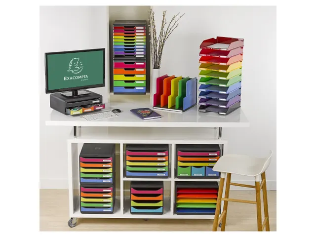 Store-box Maxi 6 Laden Ecoblack Ladenblok Assorti Kleur
