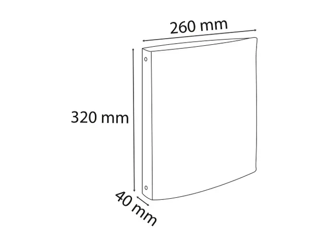 OUTLET Ringmap IDERAMA A4 4 R 30mm geassorteerd