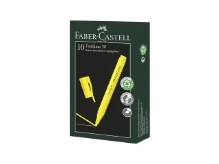 Markeerstift Faber-Castell 38 geel - 5