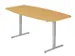In hoogte verstelbare vergadertafel,HxBxD 710-1200x2200x1030mm