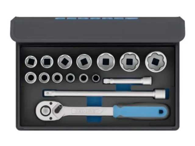 TC 19-MU-10 Dopsleutelset 1/2 inch 16-delig