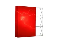 Print voor Pop-Up Fabric Premium Straight 4 x 3 voor- en zijkanten