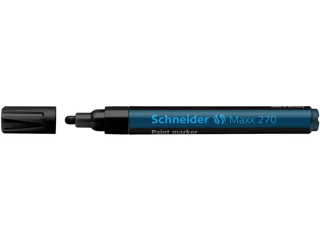 Lakmarker Schneider Maxx 270 1-3 mm zwart
