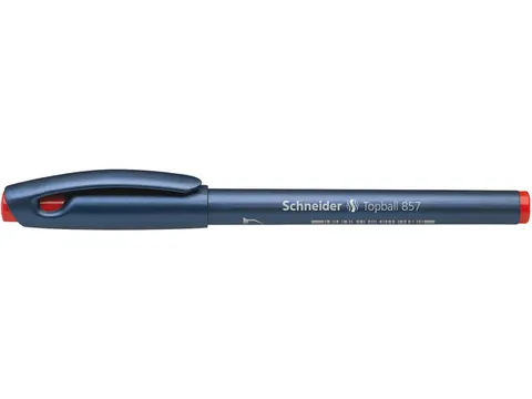 Rollerball Schneider Topball 857 0.6mm Rood