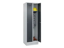 locker,HxBxD 1950x600x500mm,2vak,vak B 300mm,cil.-slot,sokkel