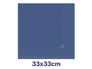 Servetten Tork 477215 2-laags 33x33cm blauw 1/4 vouw 200st. - 7