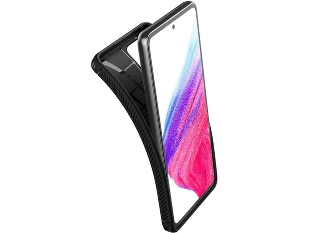 Spigen Case ACS04159 Galaxy A53 5g Rugged Armor Mat Zwart