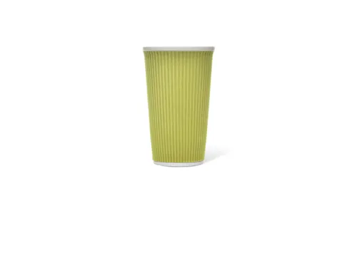 Beker porselein Les Artistes Paris 450ml met siliconen Groen