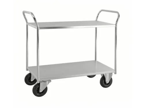 etagewagen,draagverm. 400kg,2etage(s),laadvl. LxB 940x440mm,staaletage