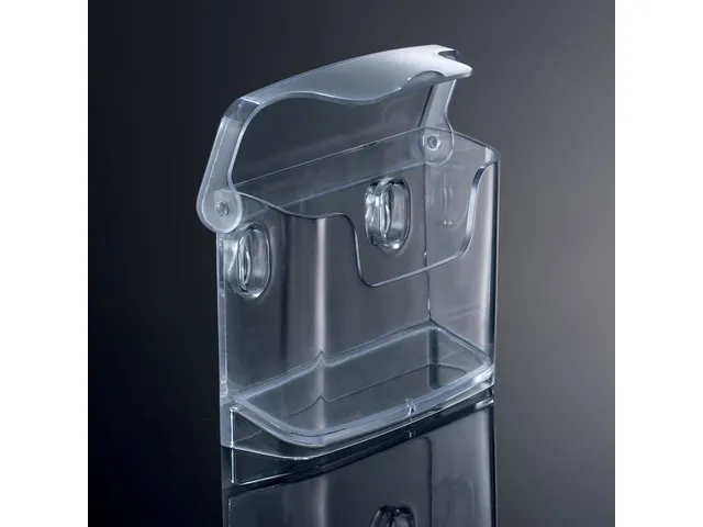 buitenvisitekaarthouder Sigel wandmodel 105x76x45mm transparant acryl