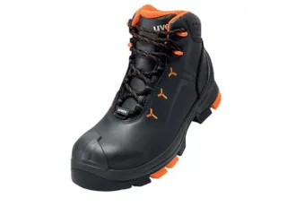 Uvex 6503.2 S3 veiligheidsschoenen, SRC, ESD, zwart/oranje, maat 44, p - 1