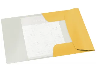 Elastomap Leitz Cosy A4 3-kleps geel - 2