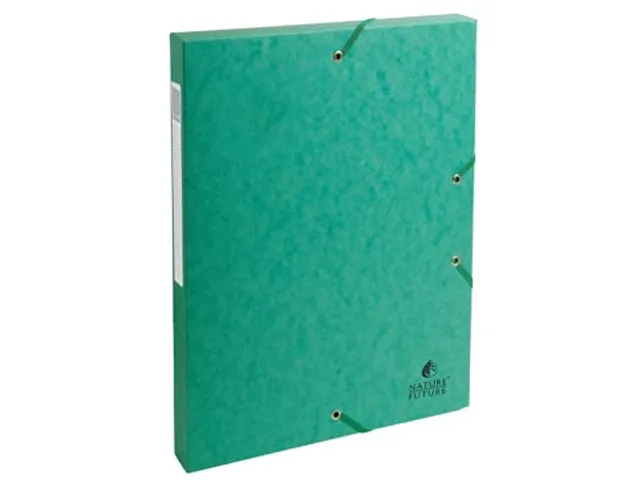 elastobox Exabox A4 groen rug van 25mm karton