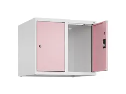 opzetkast,v. locker,2vak.,vak B 300mm,HxBxD 500x600x500mm,cilinderslot