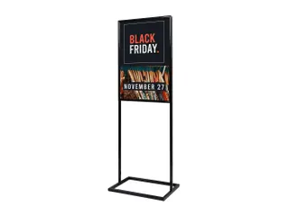 Poster Display Decor Click Dubbelzijdig A1 Zwart - 1