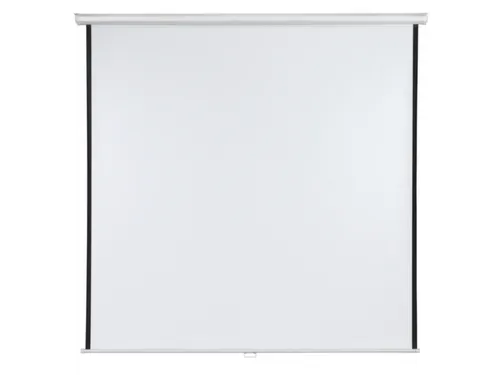 Projectiescherm Afmetingen 200x200 Cm Formaat 1:1 Handbediend