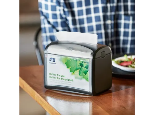 Tork 13670 Xpressnap Extra Zachte dispenserservet 2-Laags Leaf Design