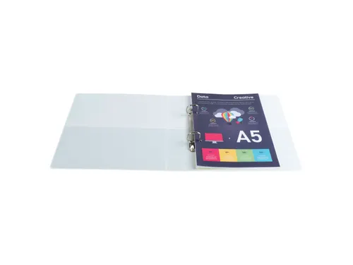 Ringmap Pp Personaliseerbaar Kreacover 2 D-Ringen 20mm A5 Wit