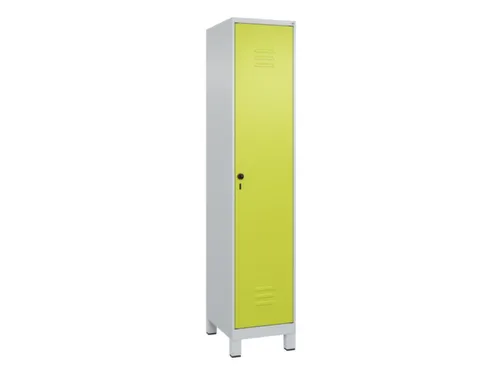 locker,HxBxD 1950x400x500mm,1vak,vak B 400mm,draaigrendel,voeten
