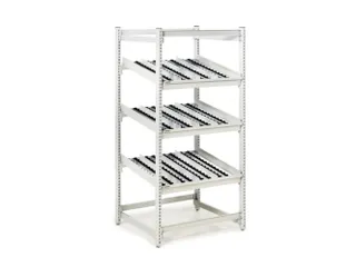 ESD-Kanban-stelling,grondveld,HxBxD 1860x933x805mm,veldl. 700kg - 1