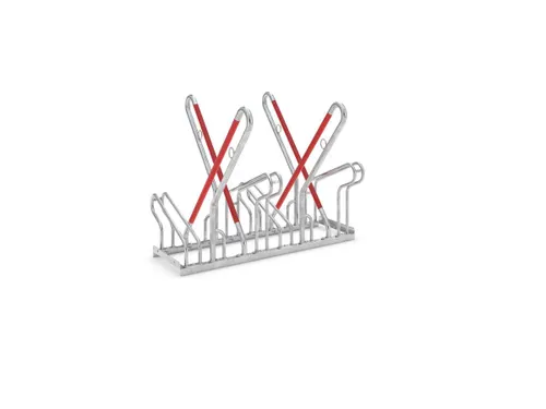 fietsbeugel,L 1080mm,2x2instelplaatsen,gebruik beide zijden