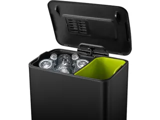 Neo-Cube recycling pedaalemmer 28+18 Liter Zwart - 5
