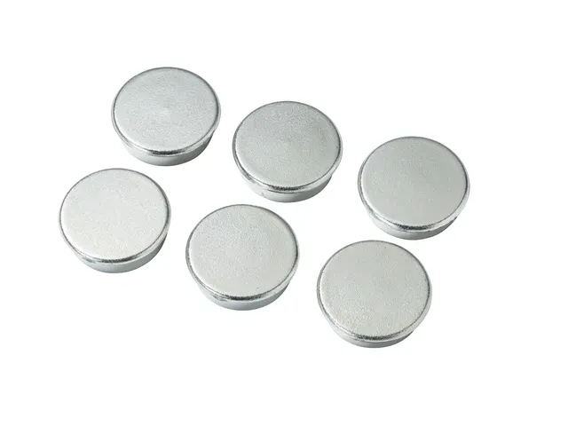 Magneten Millex 25mm chroom set a 6 st.