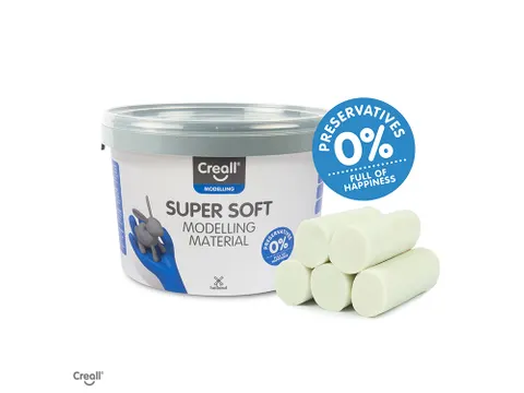Klei Creall supersoft wit 1750gram