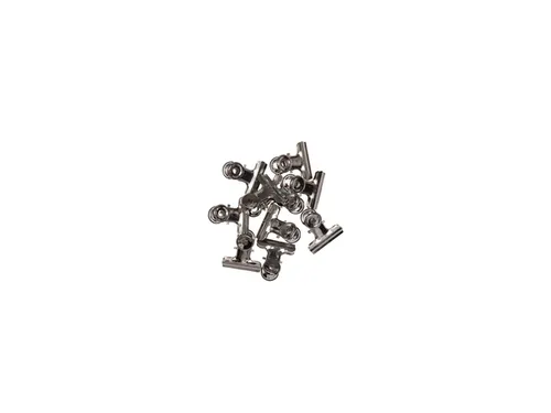Papierklem MAUL Bulldog 30mm capaciteit 10mm zilver