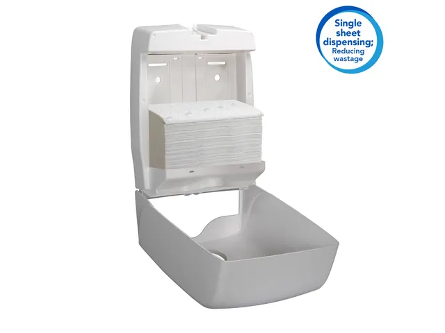 Handdoek Scott i-vouw 2-laags 212x186mm 16x220stuks wit 6609