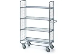 Gaaswagen,Draagverm. 200Kg,4Etage(S),Draadgaasbodem