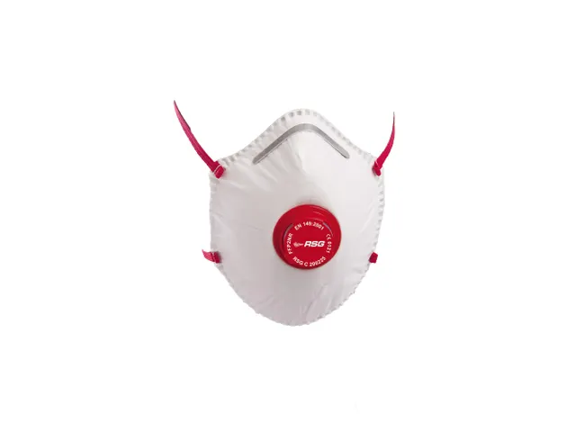 RSG C 200225 FFP2 stofmasker met ventiel, per stuk