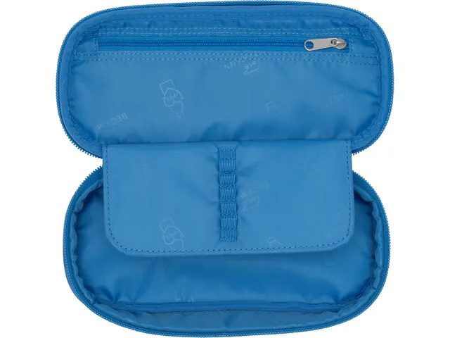 Etui Beckmann ovaal Leeg Ocean blue