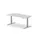 Elektrisch ihv bureau,HxBxD 650-1310x1600x900mm,blad wit