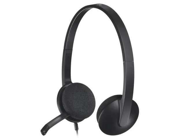 Headset Logitech H340 On Ear zwart