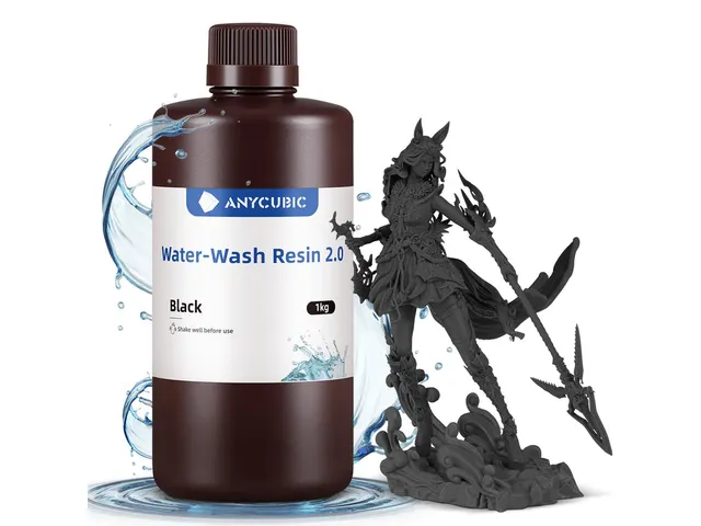 UV/LCD WASHABLE BLACK 1kg