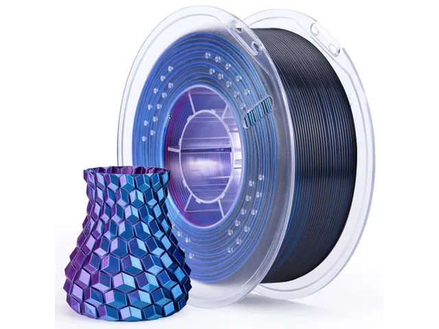 PLA SILK 1,75mm BLUE PURPLE BLACK 1kg