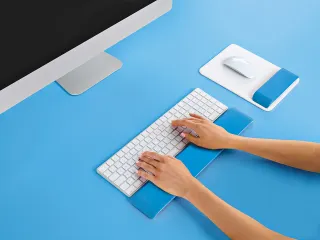 Polssteun Leitz WOW Ergo verstelbaar blauw - 4