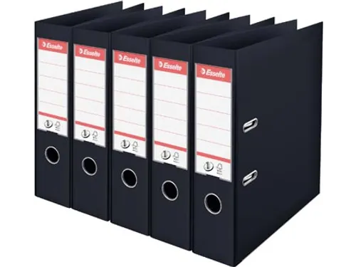ordner Power N°1 rug van 7,5 cm zwart 5 stuks