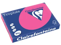 Trophée Pastel A3 80g 500 vel fluo roze